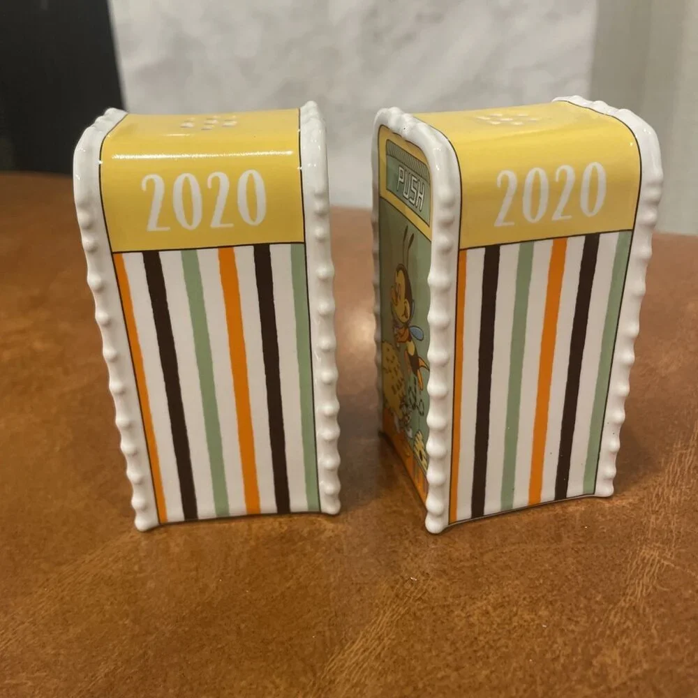 EPCOT Flower & Garden Festival Walt Disney World Salt Pepper Shaker Set 2020 WDW